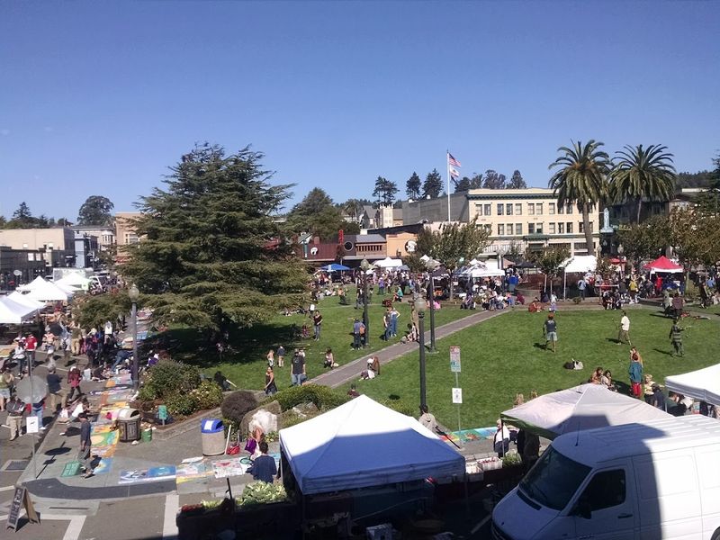 Arcata Plaza Gives The Weekend A Walkable Center