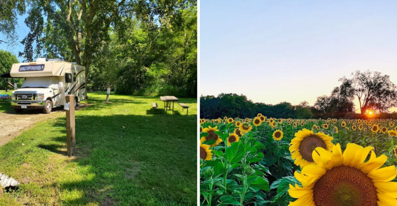 This Remote Illinois State Park Has Canyon Views And Old West Charm