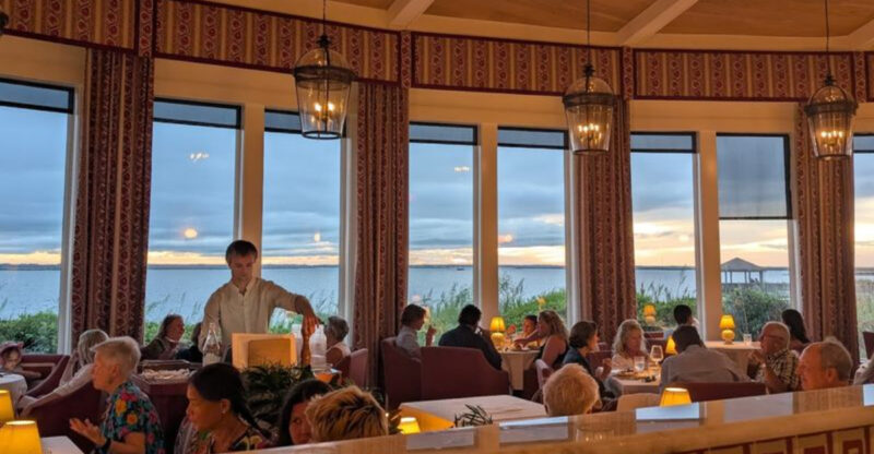 This Remote North Carolina Coast Village Has A Restaurant So Exclusive Reservations Feel Almost Impossible