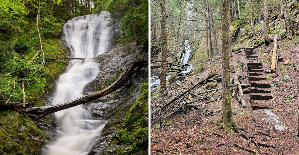 This Scenic Massachusetts Waterfall Park Is A Secret Worth Discovering - Decor Hint