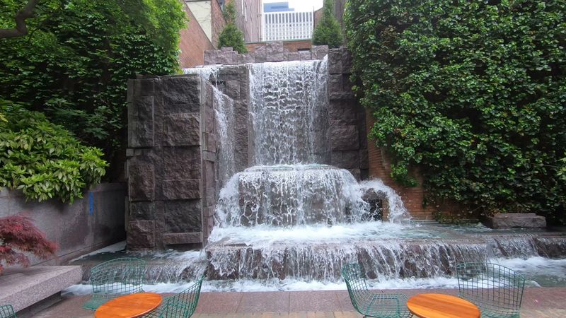 The 25-Foot Waterfall That Blocks Out The City