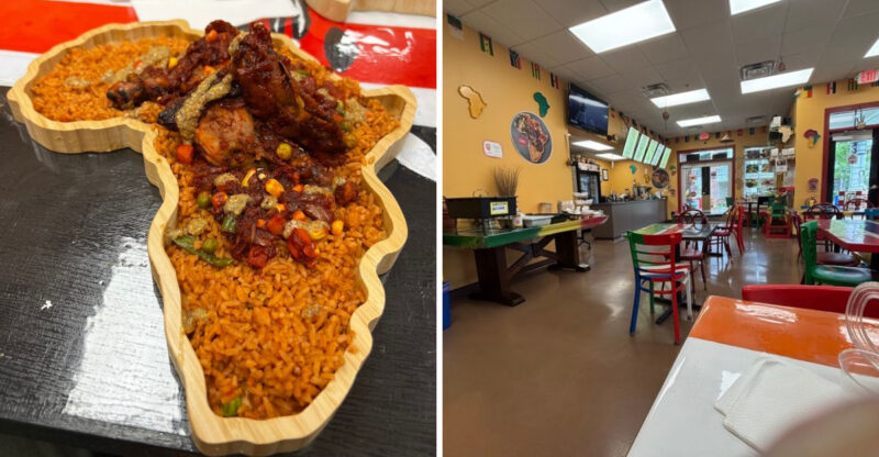 This Small-Town North Carolina Restaurant Serves Jollof Rice Worth The Drive