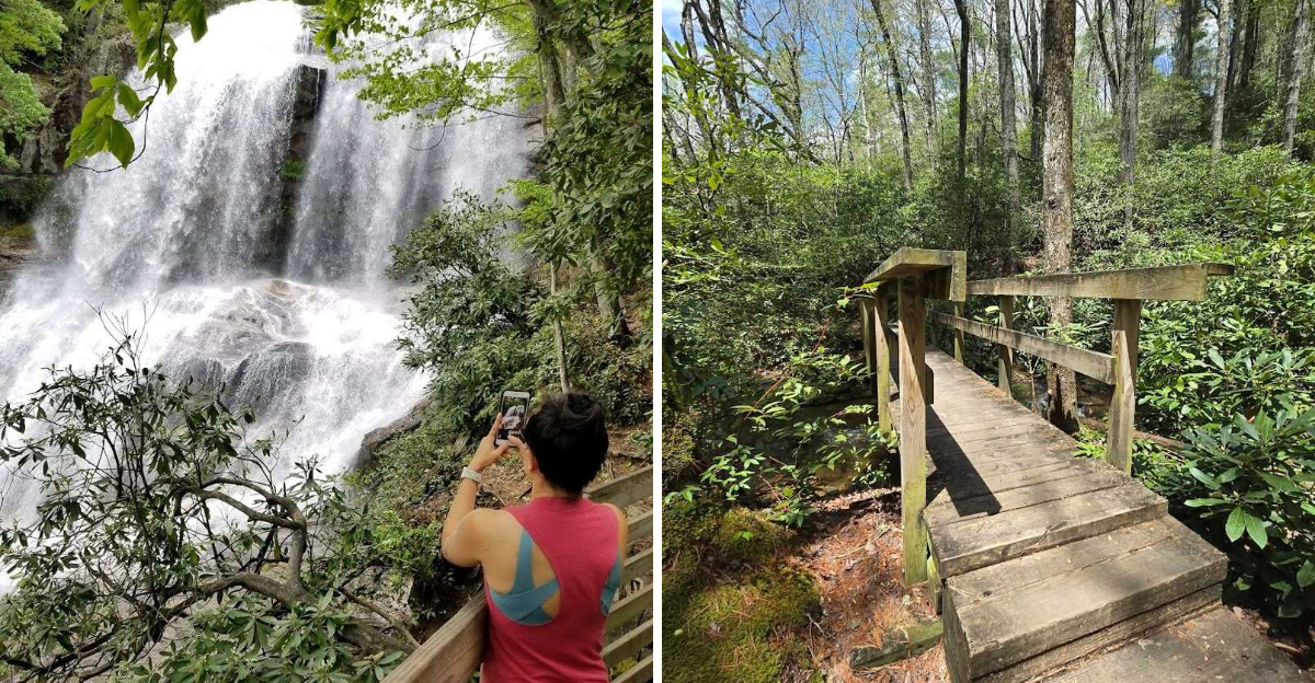 This Spectacular Triple Waterfall In North Carolina Should Be On Everyones Radar - Decor Hint