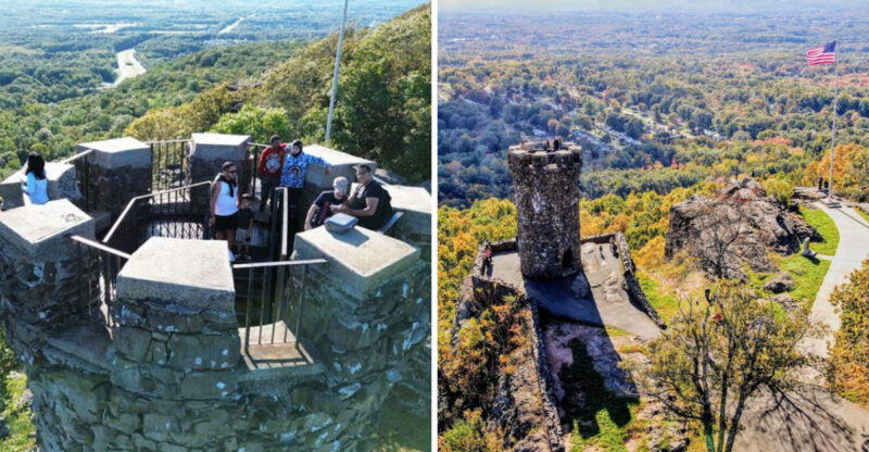 This Stone Tower In Connecticut Rewards Hikers With A Sweeping Summit Scene