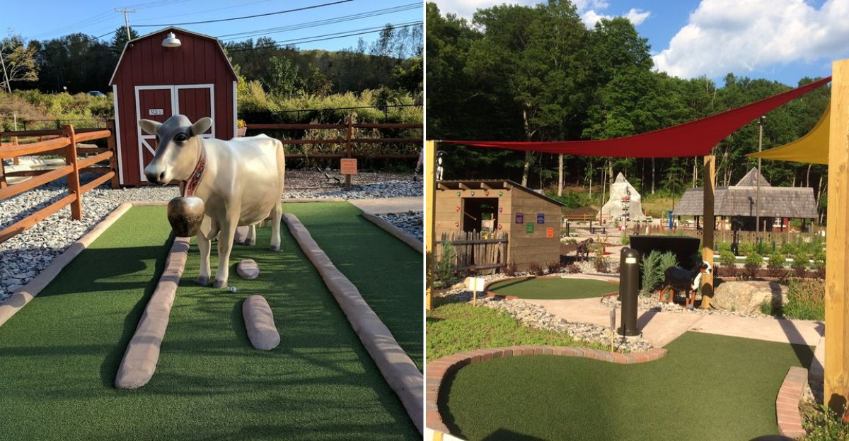This Swiss Themed Mini Golf Spot In Connecticut Turns Every Round Into A Blast - Decor Hint