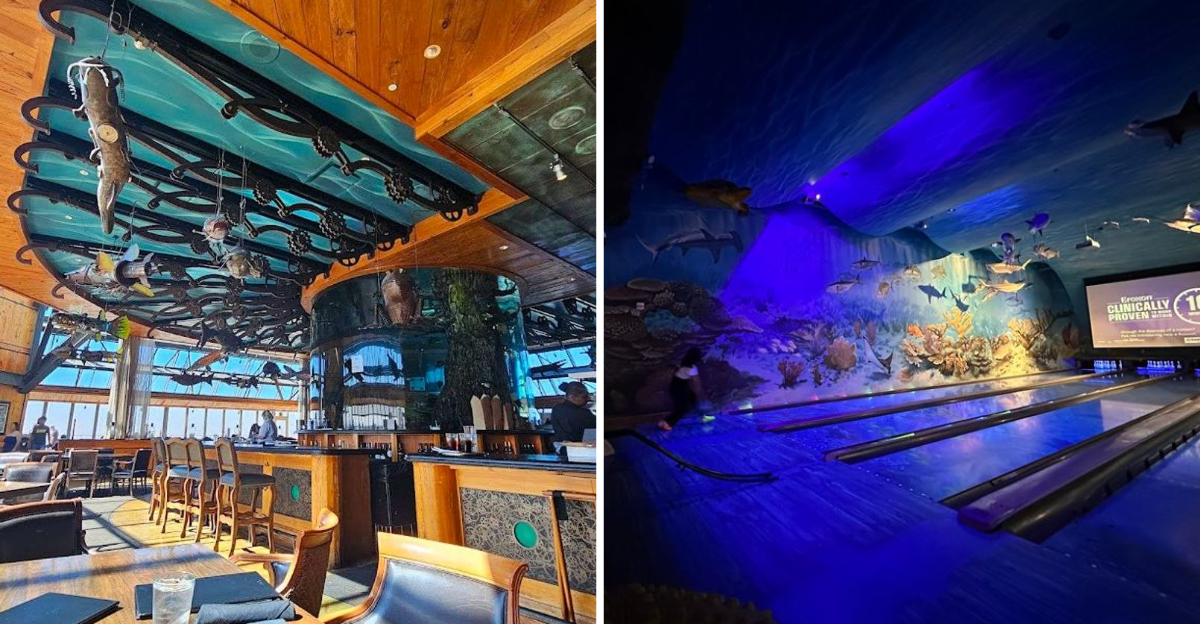 This Tennessee Bowling Alley Looks Like An Underwater Adventure - Decor Hint