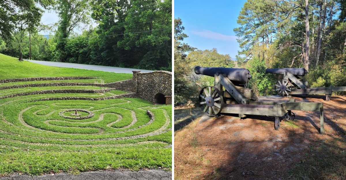 This Tucked Away Outdoor Labyrinth In Georgia Is A Must Visit For Anyone Who Loves Mindful Adventures - Decor Hint