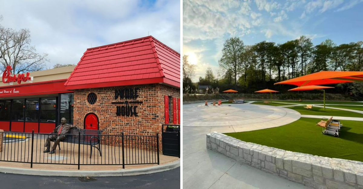 This Unique Georgia Town Blends Southern Charm With Art And A Bit Of Fast Food History - Decor Hint