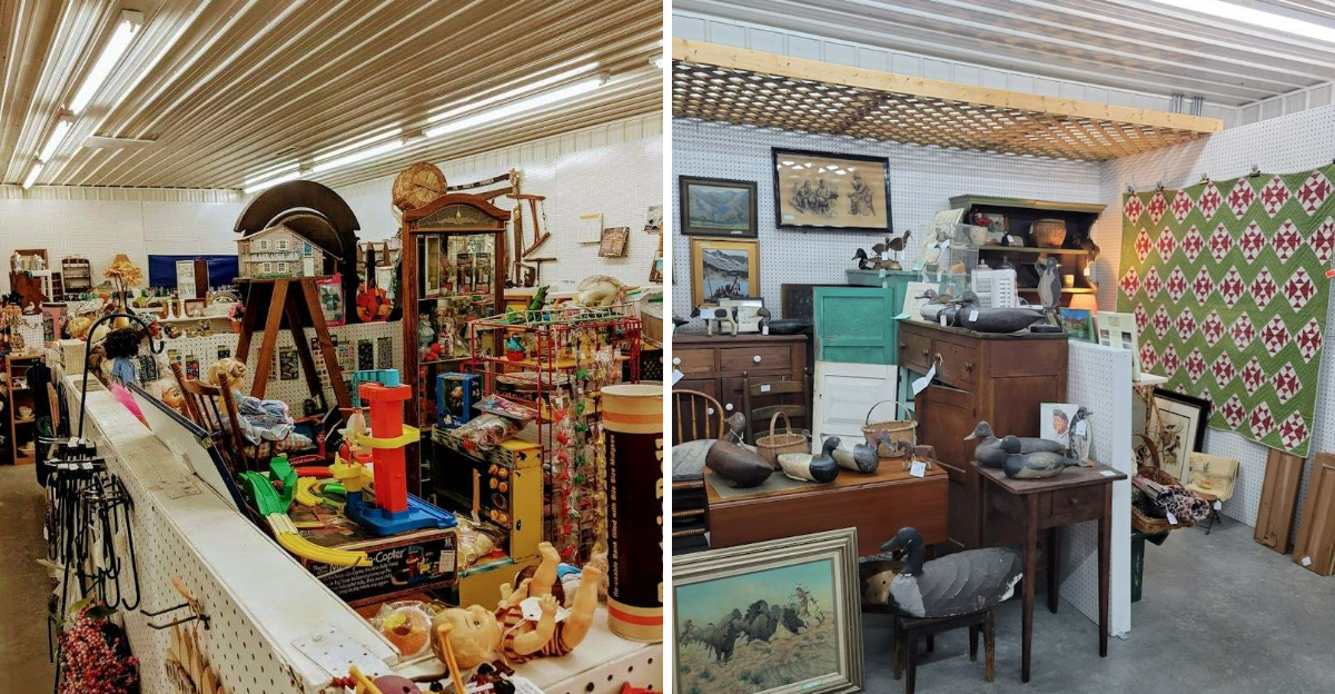 This Virginia Antique Mall Is Filled With Vintage Finds And Unexpected Surprises - Decor Hint