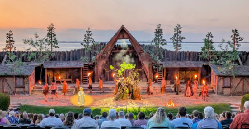 This Waterside North Carolina Theatre Stages America’s Oldest Outdoor Drama