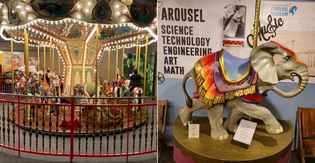 This Whimsical Connecticut Museum Is Filled With Vintage Carousel Magic - Decor Hint