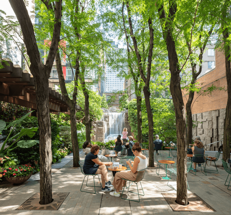 Carol's Cafe And The Best Outdoor Snack Break In Midtown