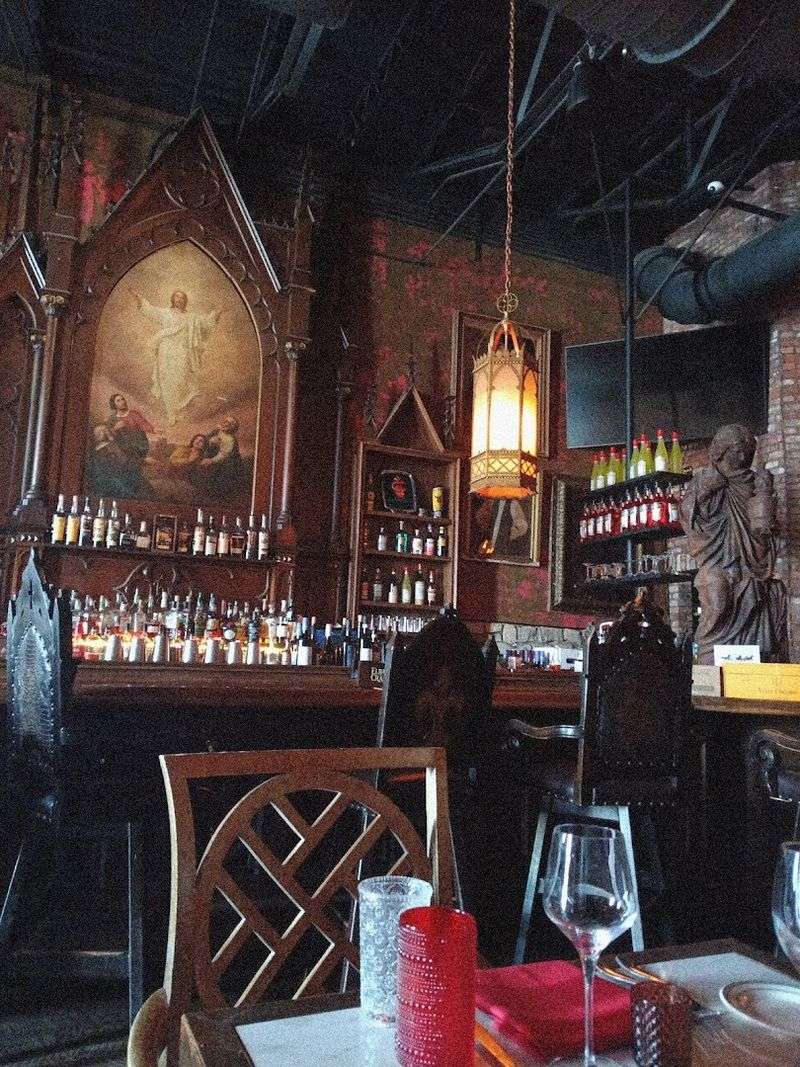 The Bar Area: Drinking With Jesus and a Stunning Backdrop