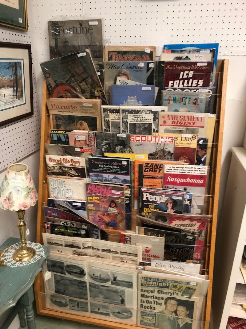 This Historic Pennsylvania Barn Is Now A Treasure Hunt Filled With Vintage Surprises - Decor Hint Books, Records, And Paper Ephemera For The Deep Diggers