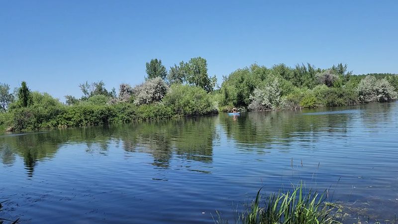 Paddling On The Man-Made Lake