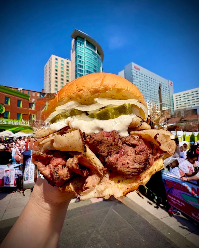 The Pit Beef Sandwich