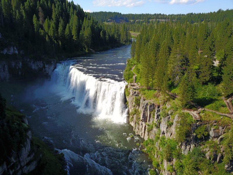 Mesa Falls Scenic Byway / Upper Mesa Falls