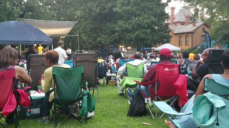 Outdoor Events and Jazz Concerts on the Lawn