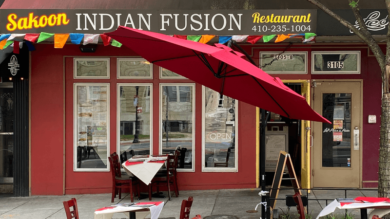 This Maryland Café Is Becoming The Go-To Spot For Comforting Indian Meals - Decor Hint The Neighborhood Setting Makes It Feel Personal