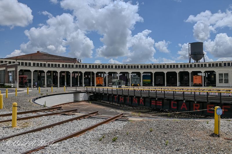 This 60-Acre North Carolina Train Museum Lets Visitors Ride Vintage Rails Through A Historic Repair Yard - Decor Hint The Famous Roundhouse
