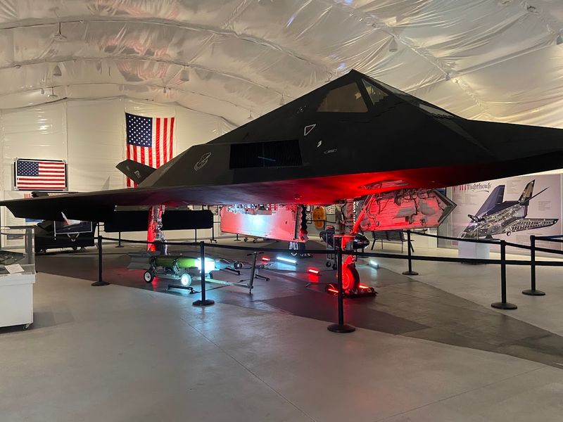 The F-117A Stealth Fighter Exhibit