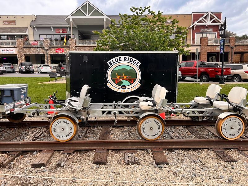 End of Line Blue Ridge Rail Bikes