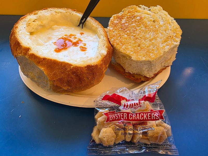 The Sourdough Bread Bowl Makes It Even Better