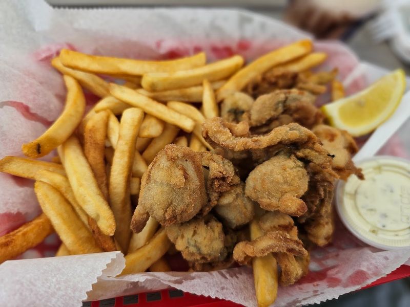 Fresh Fried Clams, Scallops, And Shrimp