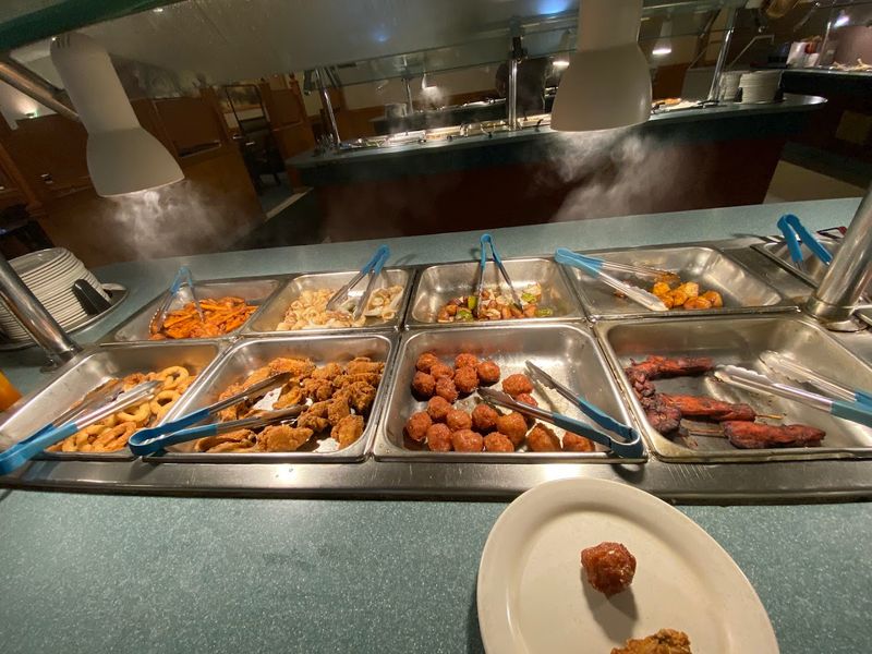 A Wide Spread Of Chinese Buffet Favorites