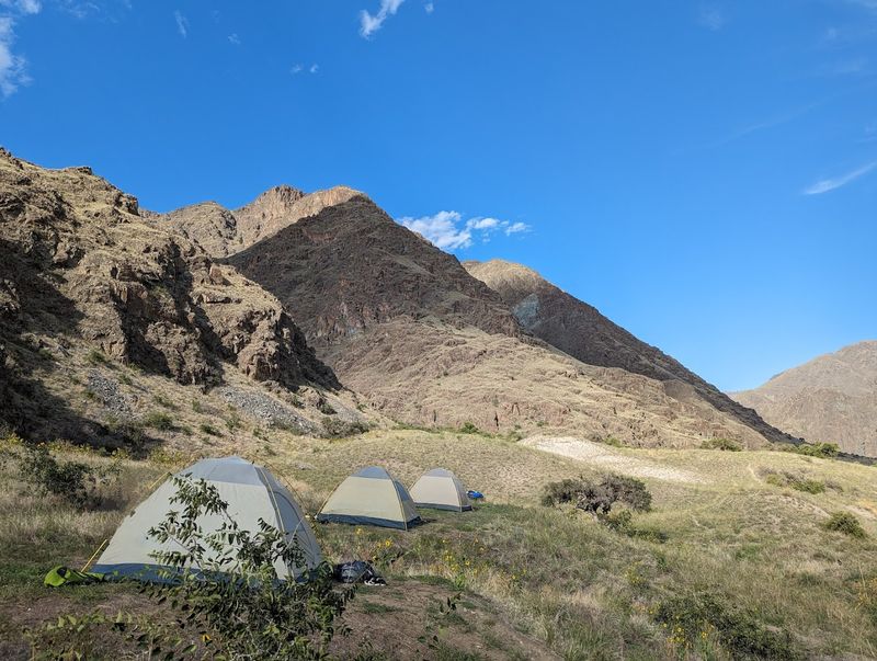 Camping Inside The Canyon