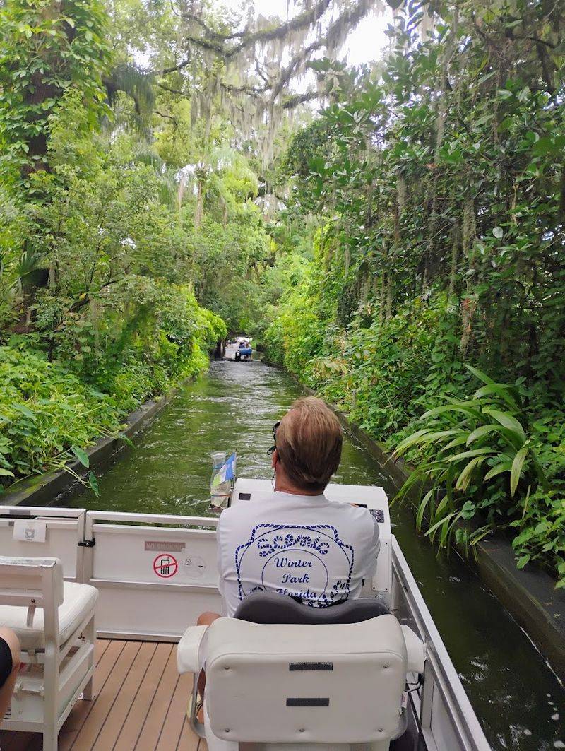 The Shaded Canals Are The Best Part Of The Whole Ride