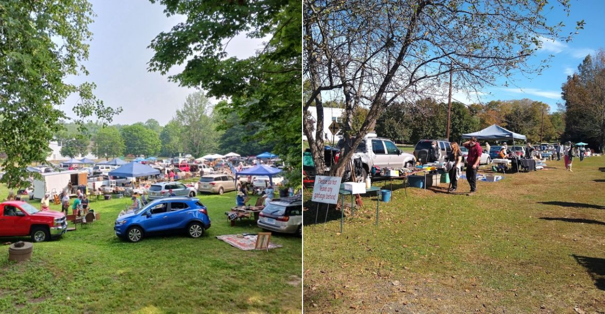 You Could Spend All Day At This Amazing Flea Market In Connecticut - Decor Hint