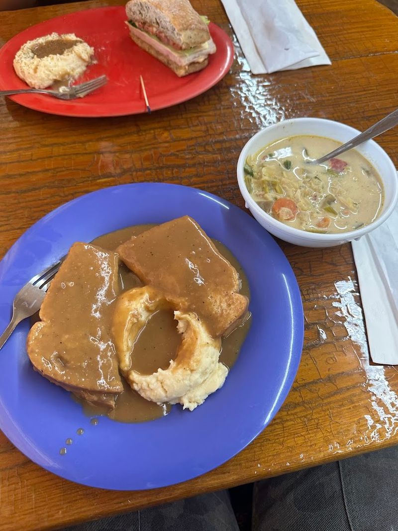 North Dakota Has A Small-Town Cafe Where Every Meal Has Built A Reputation That Stretches Well Beyond The Town Limits - Decor Hint The Famous Hot Beef