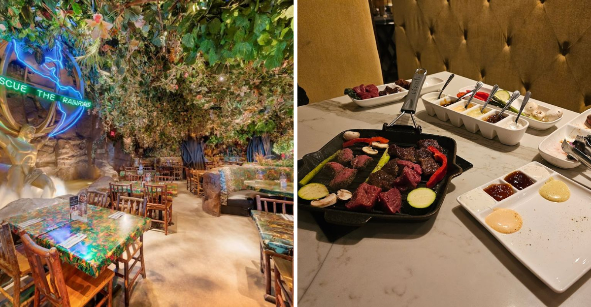 10 Unusual New Jersey Restaurants Where The Meal Is Half The Fun - Decor Hint