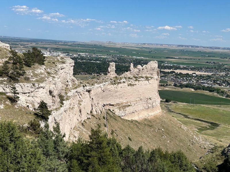 Scotts Bluff National Monument, Gering, North Overlook And South Overlook