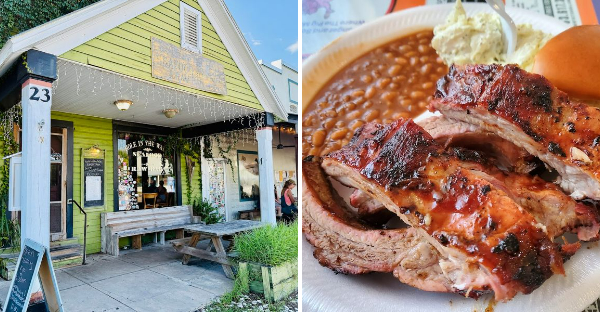 14 Florida Restaurants That Dont Look Like Much But Keep Drawing Crowds - Decor Hint
