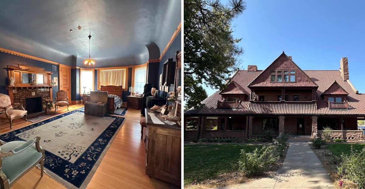 1890 Stone Mansion Looks Like A Gilded Age Castle Hidden In Nebraska - Decor Hint