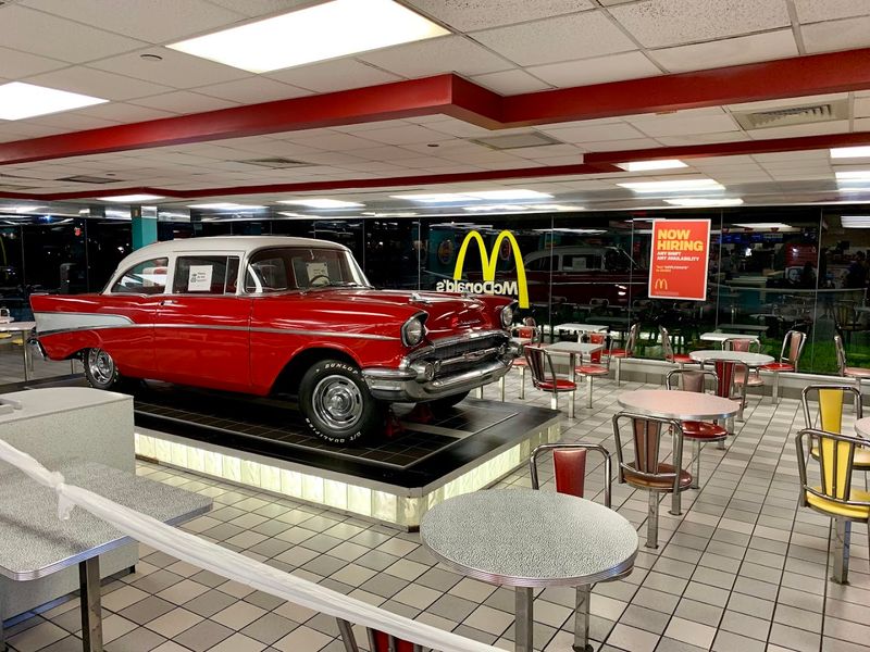 A Time-Machine Atmosphere Unlike Any Other McDonald's