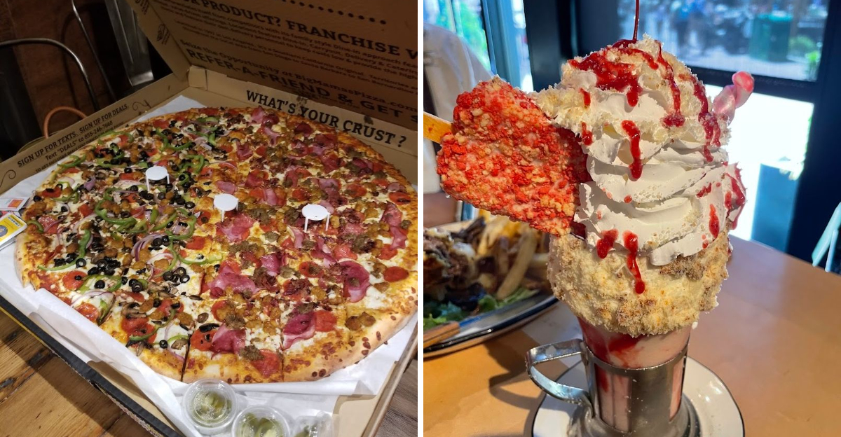 9 California Restaurants Where One Massive Menu Item Steals Every Tables Attention - Decor Hint