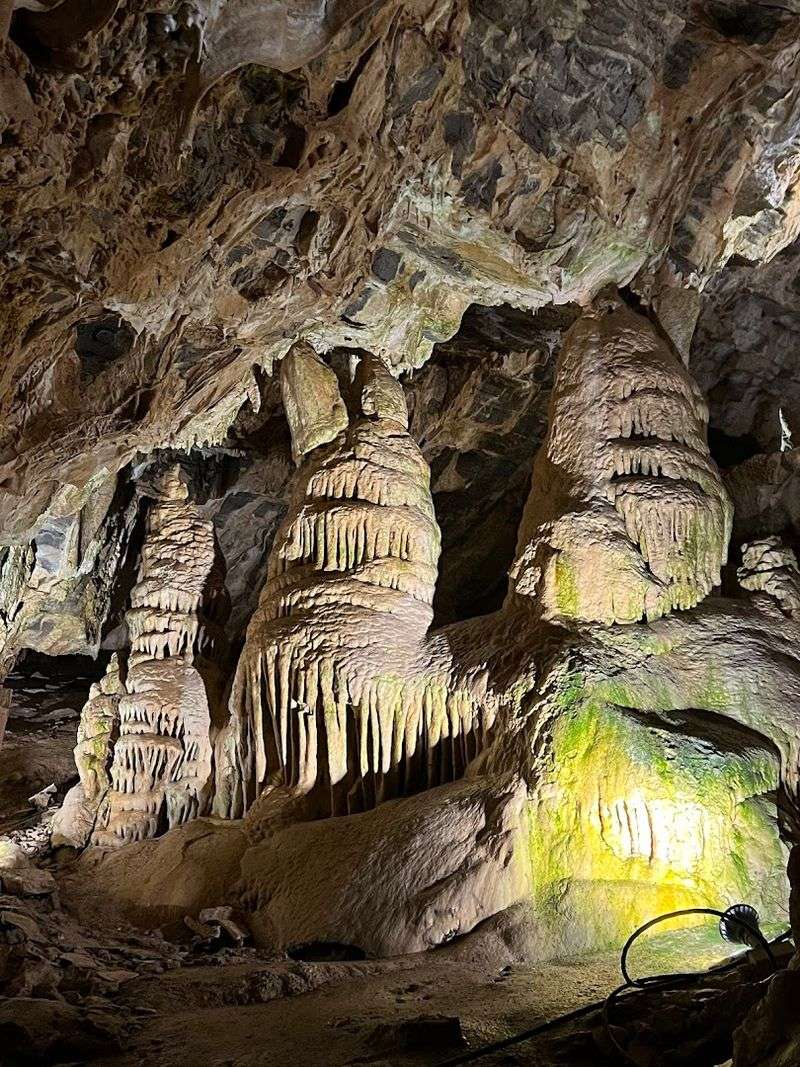 The Route Runs Through A Wild Underground Limestone World