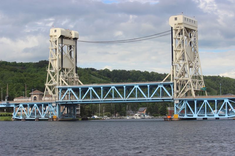 Most Frequent Travelers Drive Right Past This Overlooked Michigan Town - Decor Hint The Lift Bridge That Turns Heads
