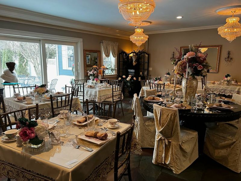 Afternoon Tea Feels Wonderfully Old-Fashioned At This Connecticut Tea Room - Decor Hint Why The Setting Feels Magical