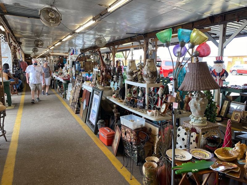 Hundreds Of Vendors Packed Into One Place