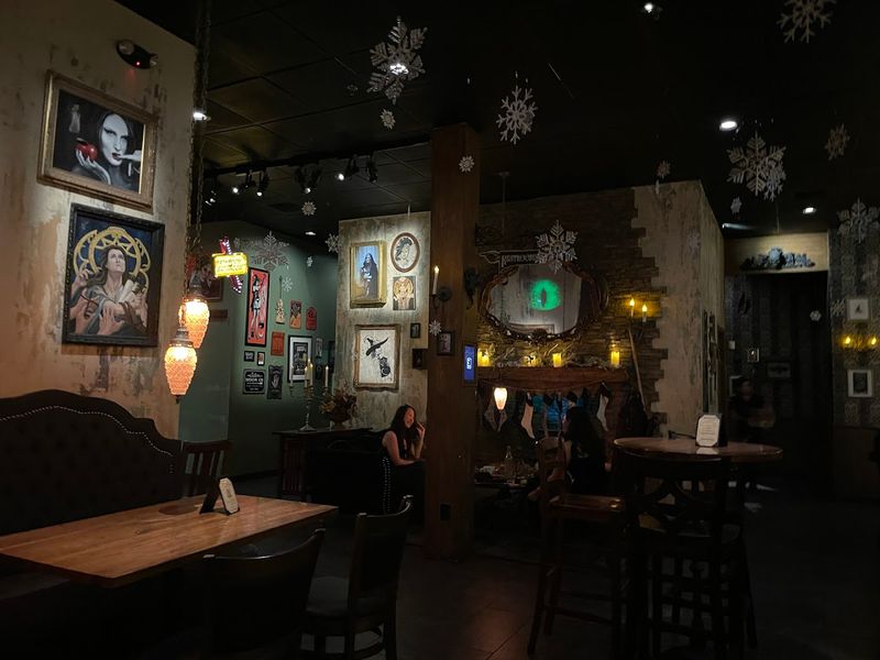 A Secret Hidden Dining Area Behind The Witchy Details