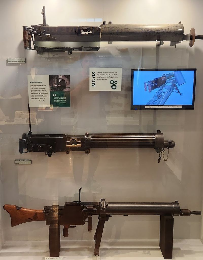 World-Class Machine Gun Collection On The Upper Floor