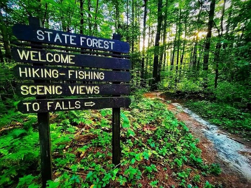 Hiking And Fishing In One Scenic Place