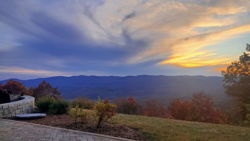 Sunset Views From The Lodge At The Top