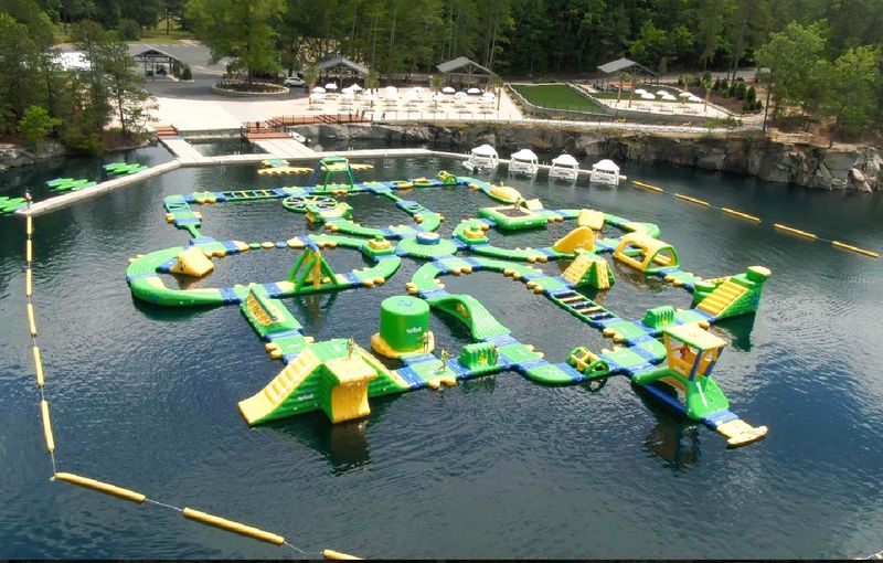 The Inflatable Water Park Brings The Biggest Splash
