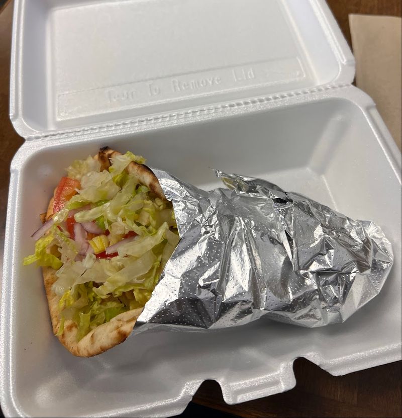 We Found An Authentic Greek Gyro Hiding In An Unexpected North Carolina Suburb - Decor Hint This Unexpected Suburb Knows Exactly Where The Good Gyro Is