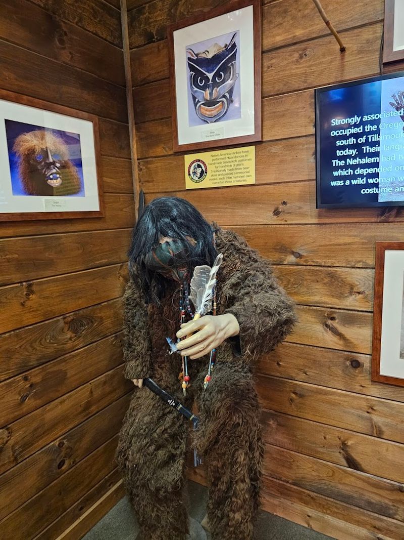 This Fascinating Georgia Museum Is Devoted Entirely To The Long Hunt For Bigfoot - Decor Hint A Sasquatch Theater Screening Short Films